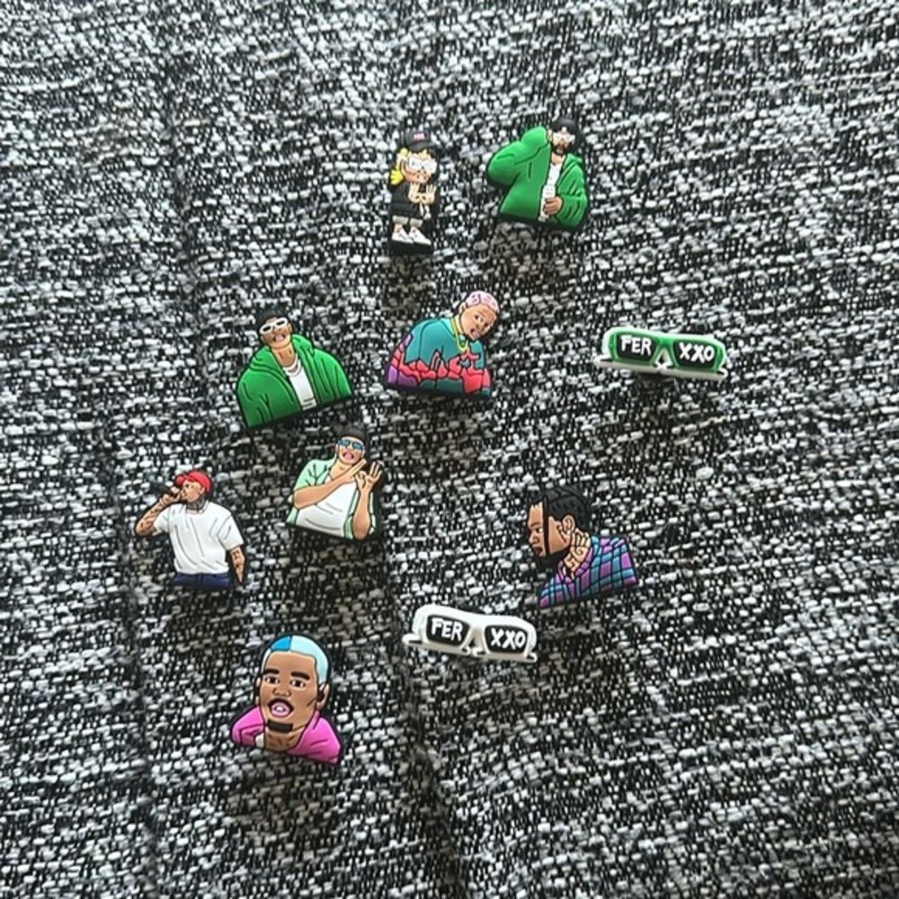 Crocs Charms Feid Ferxxo 10pcs